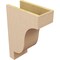 Ekena Millwork 7"W x 14"D x 21"H Classic Newport Rough Cedar Woodgrain TimberThane Corbel, Primed Tan CORUR07X14X21NEWRCPR - alternate 2